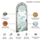 Mughal Inspired Luxurious Wood Print Wall Art