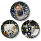 Set of 3 Shrinath Ji and Cow Pichwai Wall Plates Décor