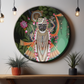 shrinathji pictures ceramic decorative wall plates