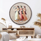 Antiquity Women Wood Print Wall Art