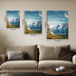 Assorted Landscape Wood Print Wall Art Set of 3