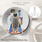 Shrinath Ji Pichwai Wall Plate Home Décor