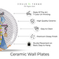 Shrinath Ji Pichwai Wall Plate Home Décor