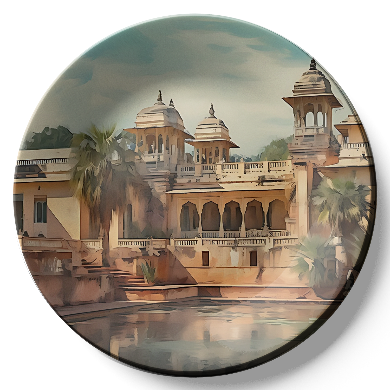 maharaja palace decorative wall plates