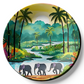 udawalawe national park plate art