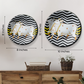 Pichwai wall plates with creative cow prints