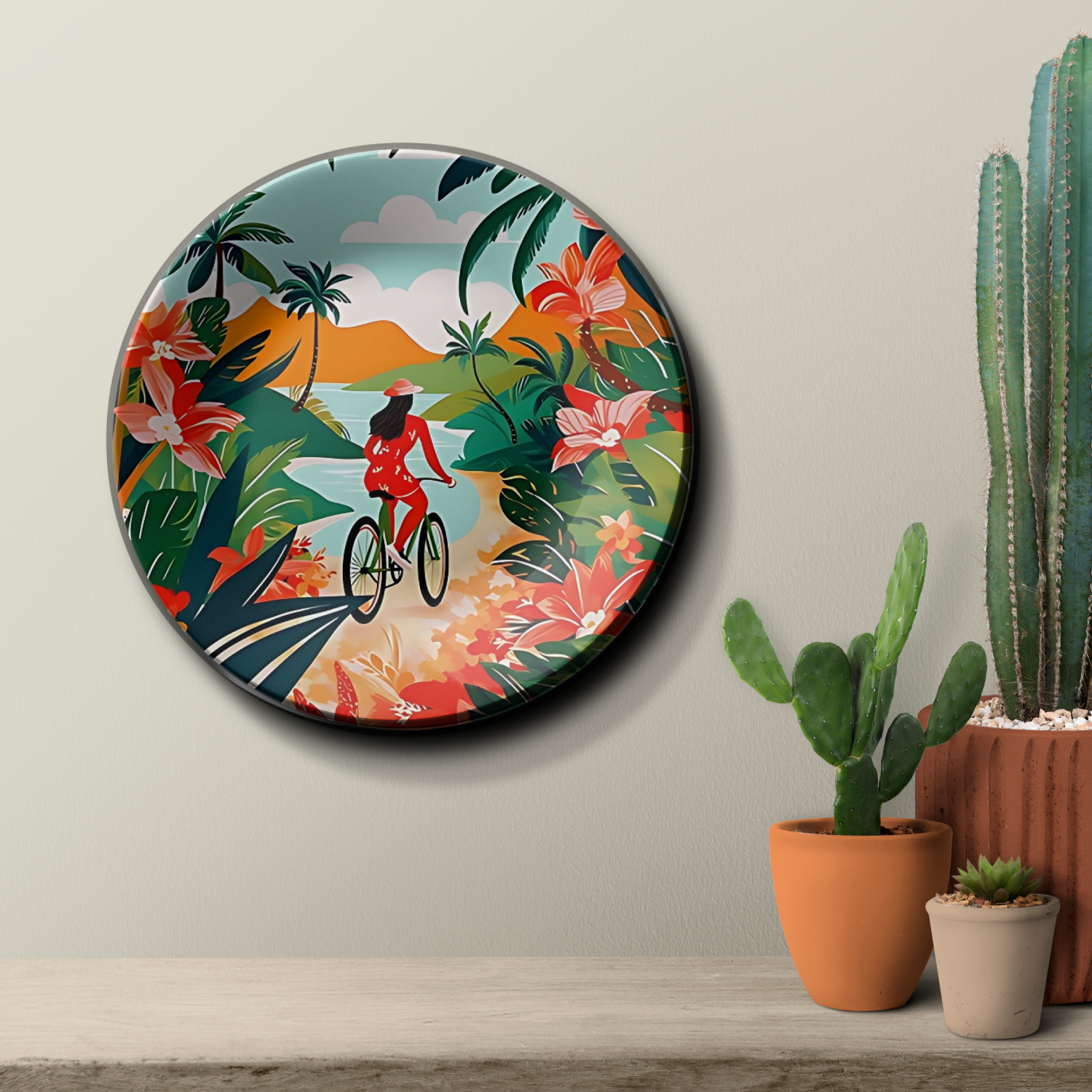 ceramic plate wall hanging