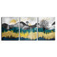 Landscape Wood Print Wall Art Set of 3