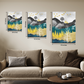 Landscape Wood Print Wall Art Set of 3