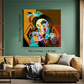 Abstract Face Portrait Luxury Wall Tiles Set