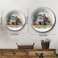set of 3 Artisanal Country Home Wall Plates Art Décor Collection