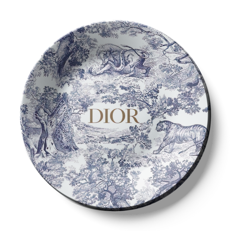 Glamorous dior ceramic modern decorative wall plates