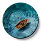 modern decorative Lake scene wall plate