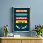 5 Daily Motivation Quote Vintage Wood Print Wall Art