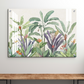 Tropical Plant Wood Print Wall Art