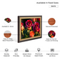 A Bouquet of Roses Wood Print Wall Art 23x17.5 Inches