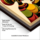 African Lady With Pot Wood Print Wall Art 18x23 Inches