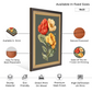 Colorful Flowers Wood Print Wall Art 18x23 Inches