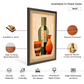 Still Life Boho Vibes Wood Print Wall Art 18x23 Inches