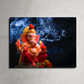 Ganesha Idol Real Effect Wood Print Wall Art