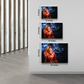 Ganesha Idol Real Effect Wood Print Wall Art