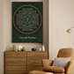 Gayatri Yantra Wood Print Wall Art