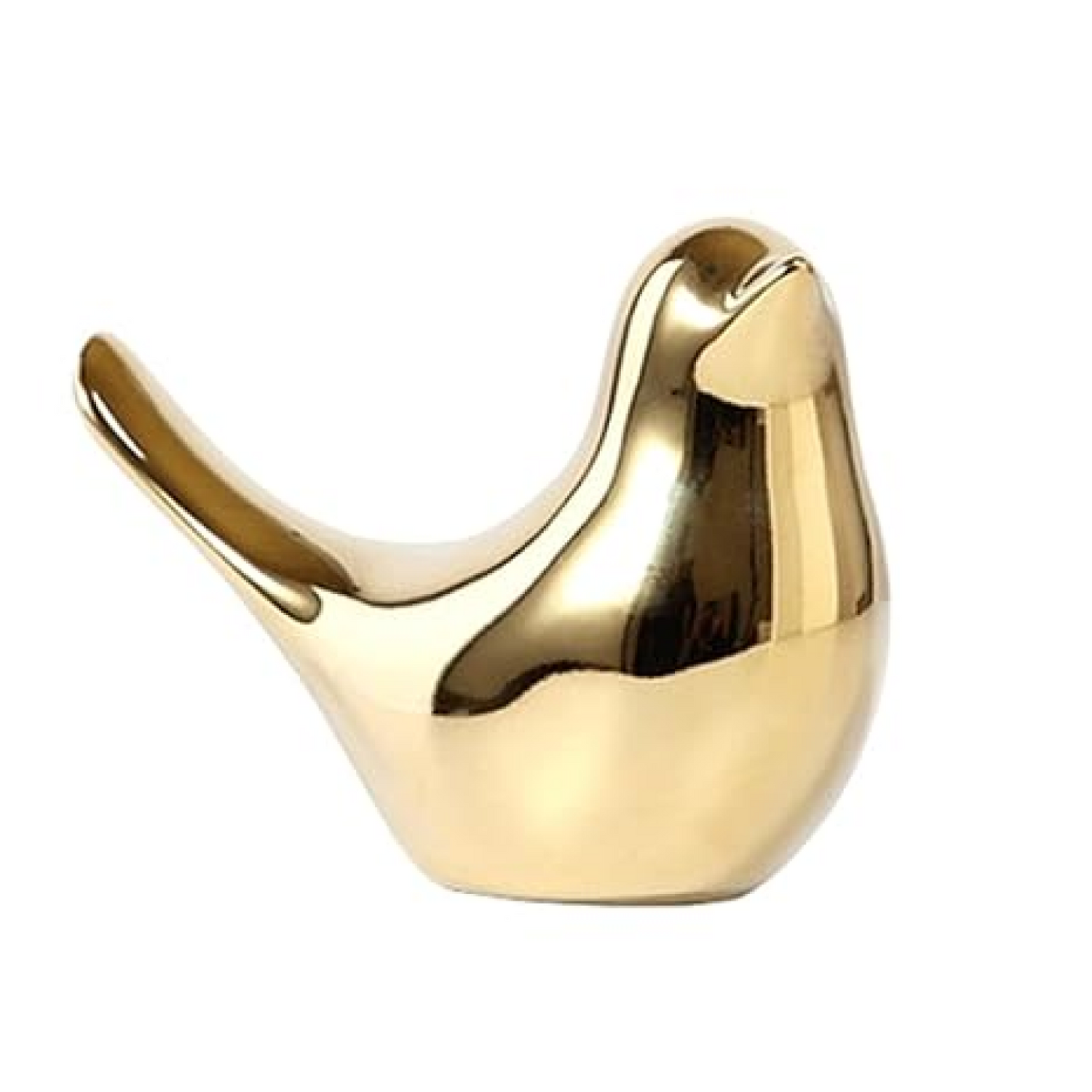 Golden Bird Ceramic Artifact For Home Décor