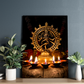 Natraj Idol Wood Print Wall Art