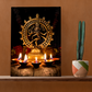 Natraj Idol Wood Print Wall Art