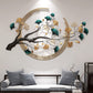 Tree Branch Circle Metal Wall Art