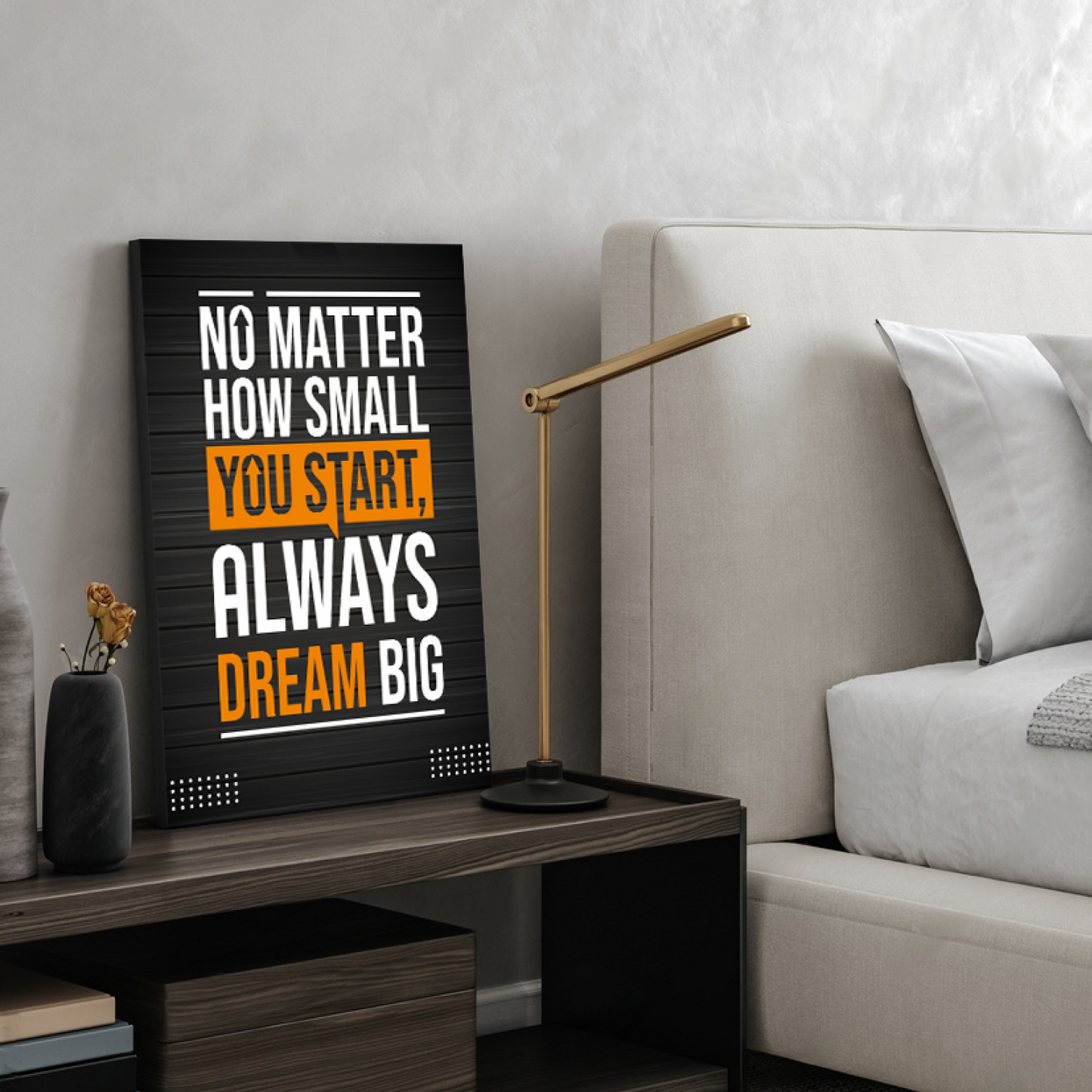 No Matters Inspired Quotes Wood Print Wall Art