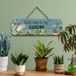 Welcome To My Garden Wooden Wall Art Wood Print