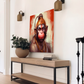 Hanuman Idol Wood Print Wall Art