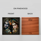 Radha Krishna Wood Print Wall Painting