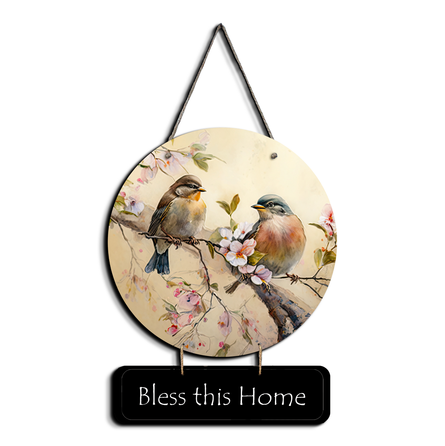 Bless This Home Wooden Wall Art Wood Print