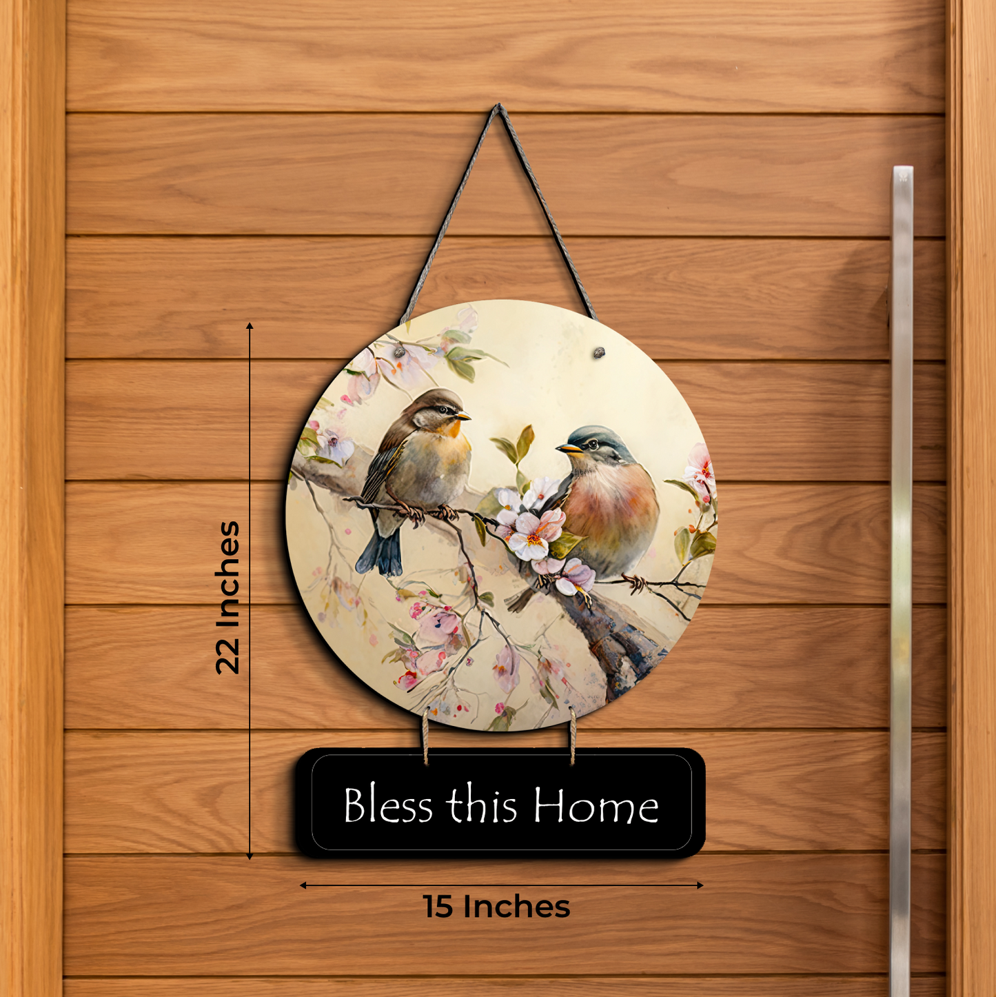Bless This Home Wooden Wall Art Wood Print