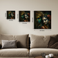 Radha Krishna Wood Print Wall Art