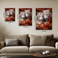Tiger Couple Wood Print Wall Art
