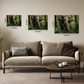 Huge Elephant in Jungle Wood Print Wall Art
