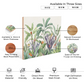 Tropical Plant Wood Print Wall Art