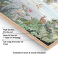 Beautiful Nature With Animals and Birds Wood Print Wall Art
