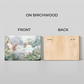 Beautiful Nature With Animals and Birds Wood Print Wall Art