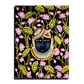 Shrinath Ji Pichwai Wood Print Wall Art Black