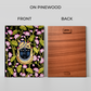 Shrinath Ji Pichwai Wood Print Wall Art Black