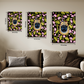 Shrinath Ji Pichwai Wood Print Wall Art Black