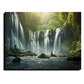 Beautiful Waterfall Landscape Wood Print Vastu Wall Art