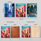 Morocco Gallery Wood Print Wall Art Set of 3