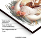 Goddess Saraswati Playing With Veena Wood Print Wall Art