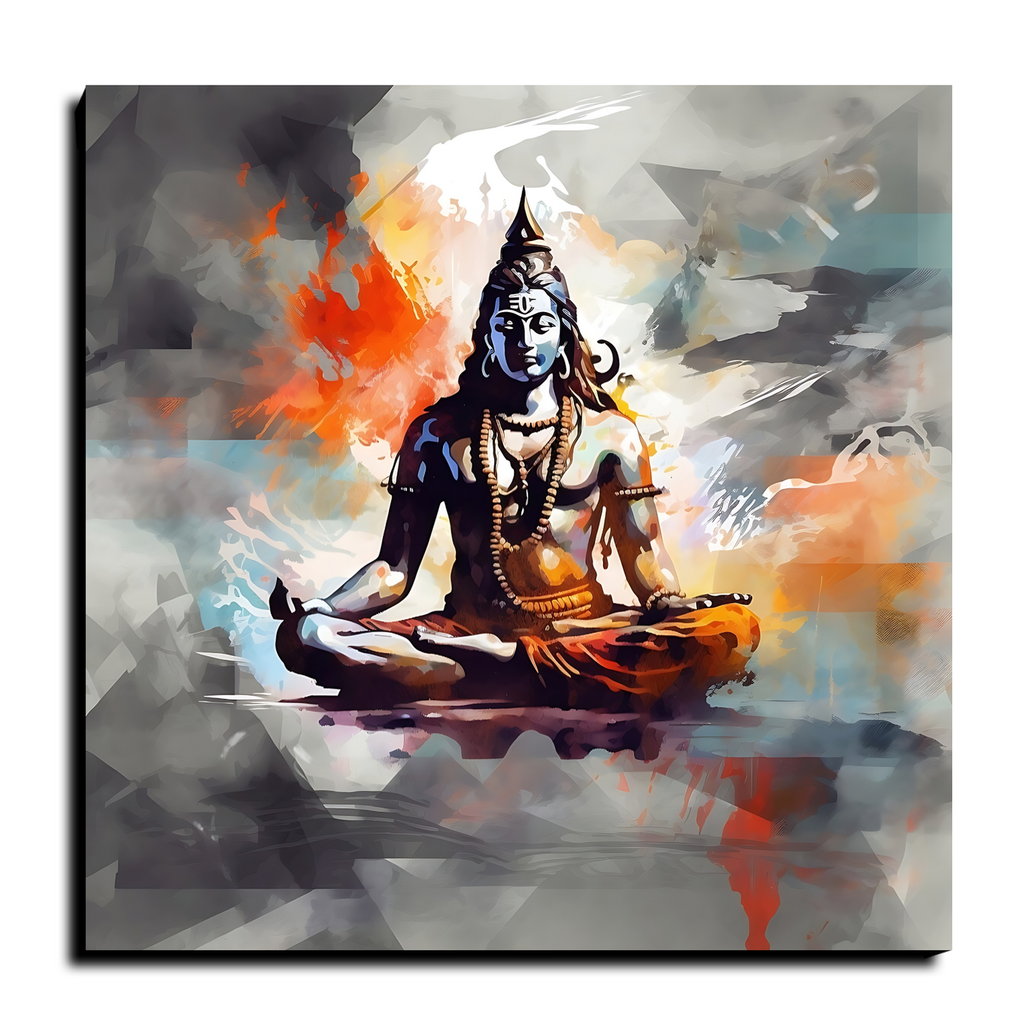 Shiva Ji Mahadev Wood Print Wall Art