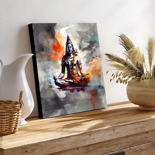 Shiva Ji Mahadev Wood Print Wall Art